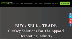 Desktop Screenshot of garmentprinter.com